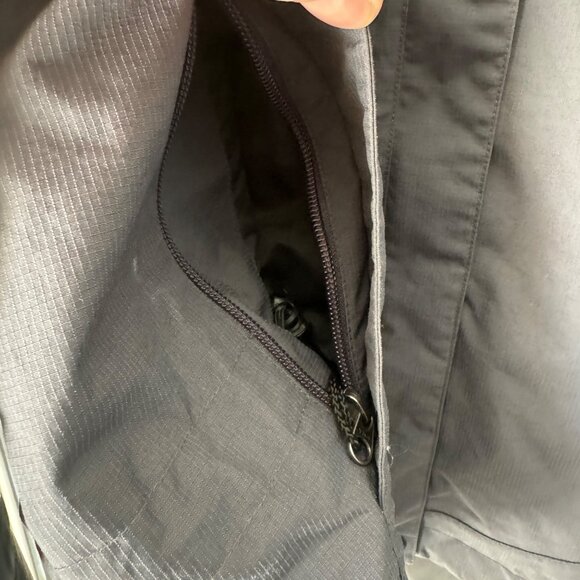 LL Bean Women's D. Gray Full Zip Winter Hooded Jacket Coat, Size M - Picture 4 of 10